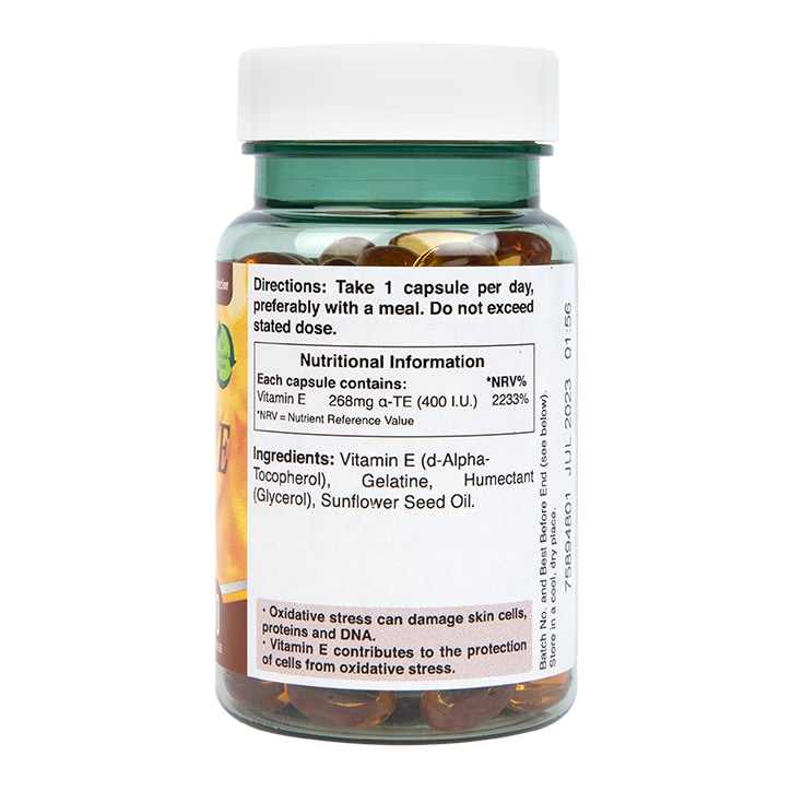 Holland & Barrett Vitamin E 400iu 90 Capsules